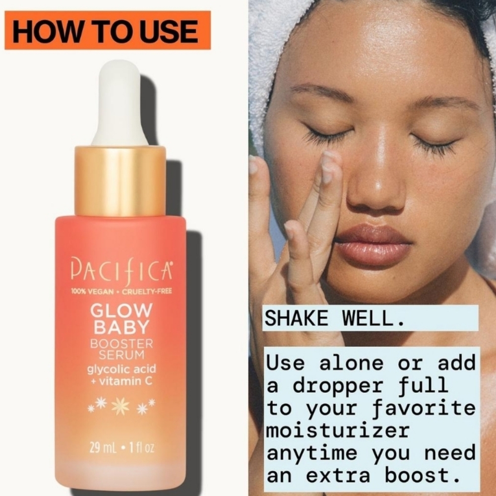 Pacifica Glow Baby Super Lit Booster Serum, 15ml (See Note Below), NIB - Picture 6 of 9